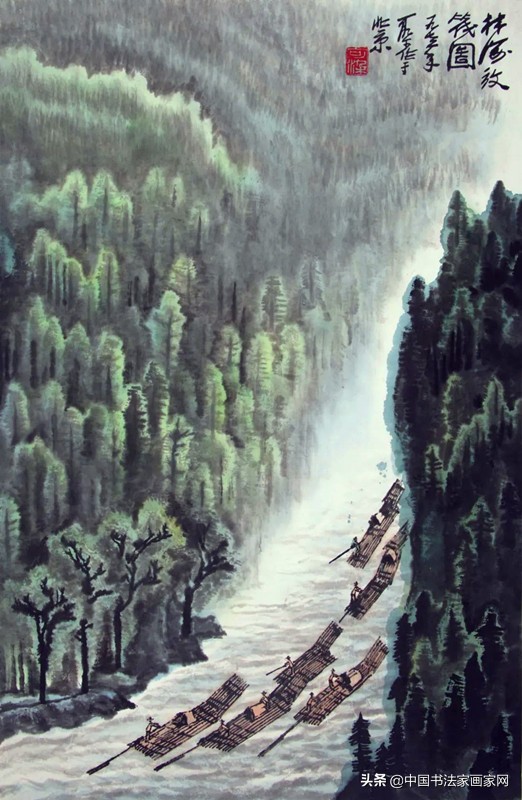 “河山有君”李可染藝術精品展部分作品欣賞