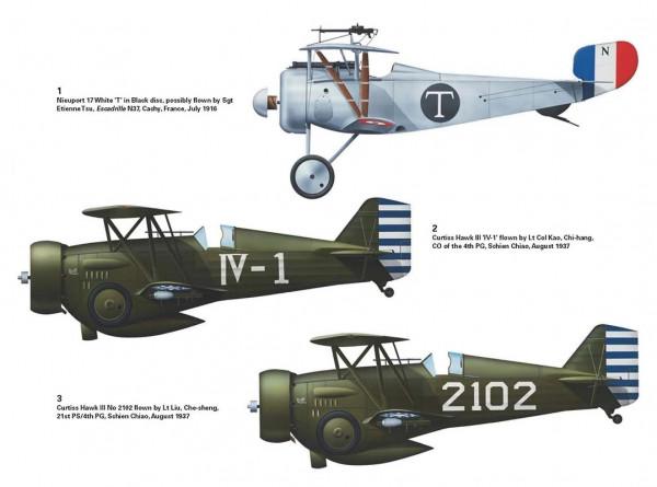 二戰中國王牌飛行員的飛機 二戰中國王牌飛行員的飛機