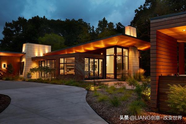 牧場邊上的大房子，住著自在