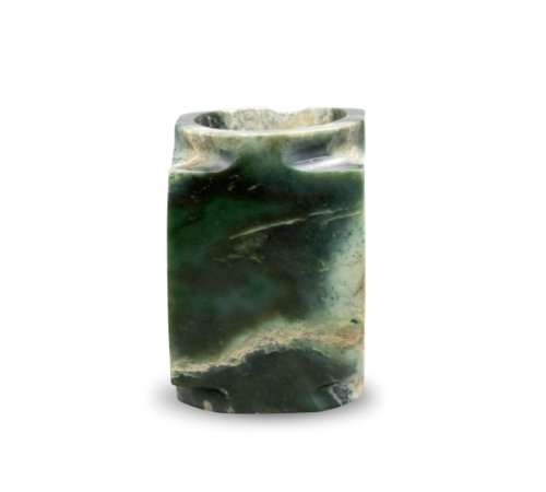 「每日瑰寶」素面青玉琮