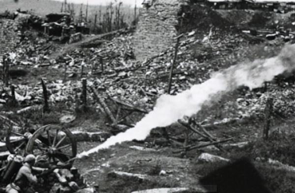 血戰老河口，中國炮兵打得怎樣？日軍少佐：一炮打死皇軍3隊長