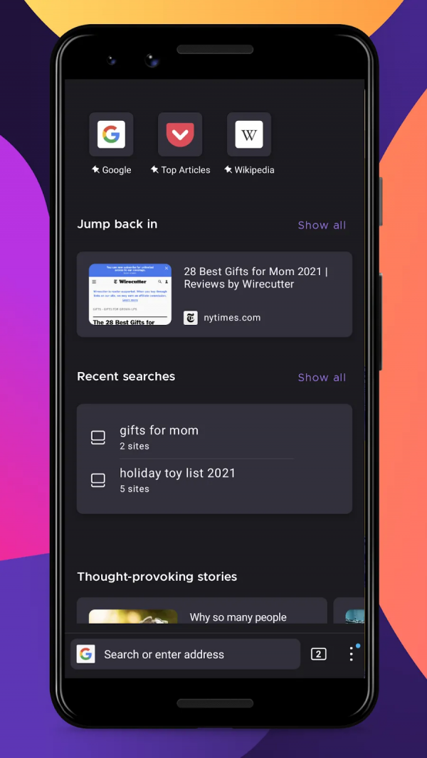 Mozilla Firefox 94釋出 帶來全新設計的iOS版主頁 還在Mac上提供省電模式