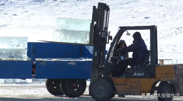大型冰雕景觀落戶大安嫩江灣 大型冰雕景觀落戶大安嫩江灣