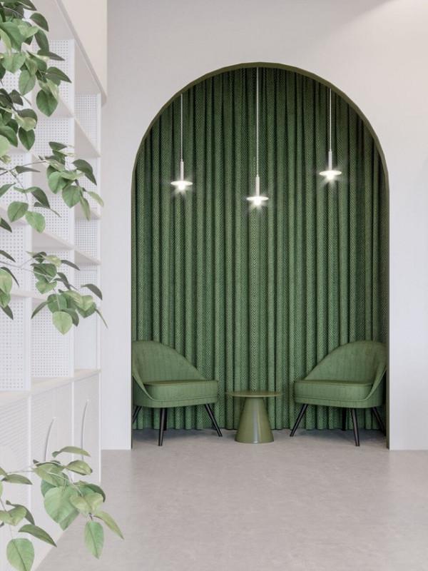 不能怪錢花了沒效果，衣櫃留空當書桌，方正邊角走弧形，新穎實用