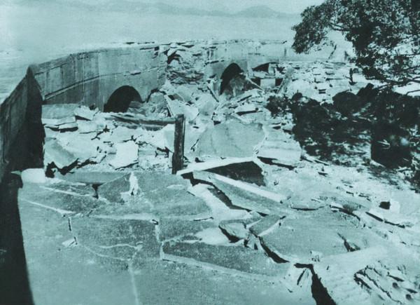 80年前日寇佔領虎門炮臺老照片