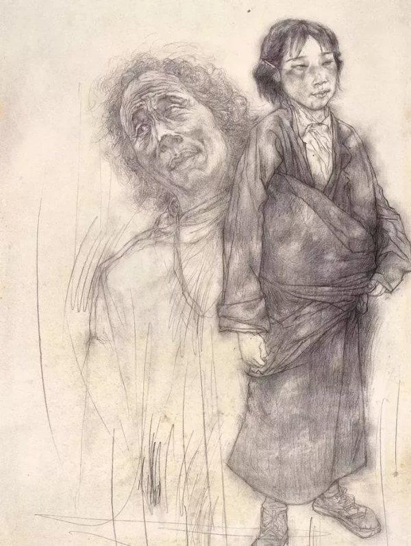 唐永力（中央美術學院教授）素描作品欣賞