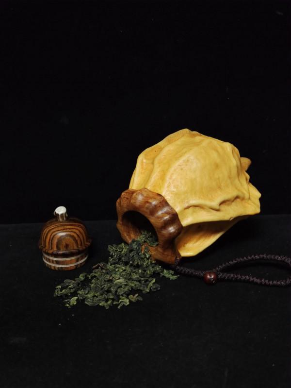 鶴首葫蘆 隨身茶葉罐