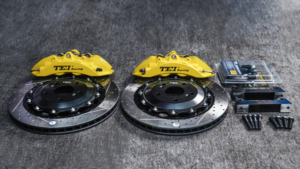 改裝案例-本田十代思域改TEI Racing P40NS&plus;街道效能剎車卡鉗套件