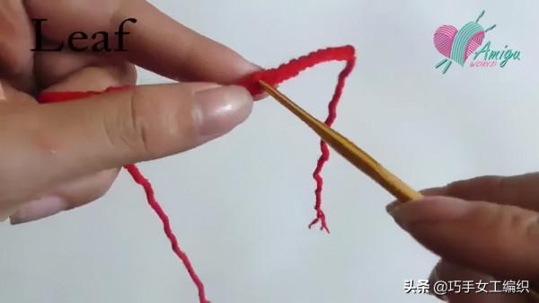 用零線就把蔬菜水果鉤得如此逼真，比新鮮的還要美