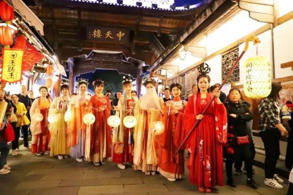 中秋國慶河北正定園博園大型實景演出《醉美古城，“愛”在正定》