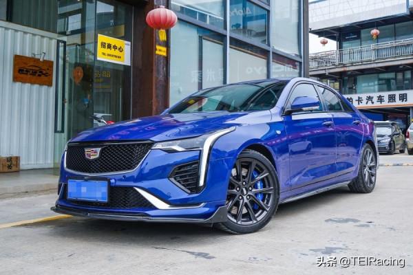 剎車卡鉗，凱迪拉克CT4改裝TEI Racing P60ES街道效能剎車卡鉗套件