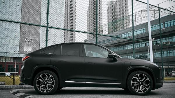 蘇州無二汽車貼膜丨蔚來EC6改色魔域黑 蘇州無二汽車貼膜丨蔚來EC6改色魔域黑