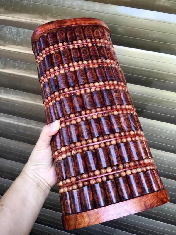 夏天用涼枕，海南黃花梨的！好漂亮的東西