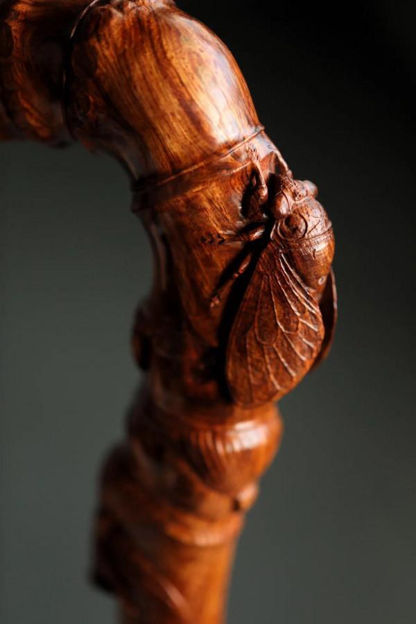 海南黃花梨柺杖