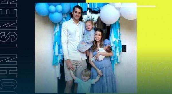 喜訊！2米08網壇巨人生三胎，曾兩次擊敗德約科維奇身家上億