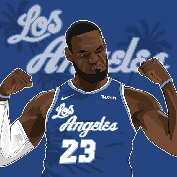 NBA頭像丨動漫風格籃球頭像