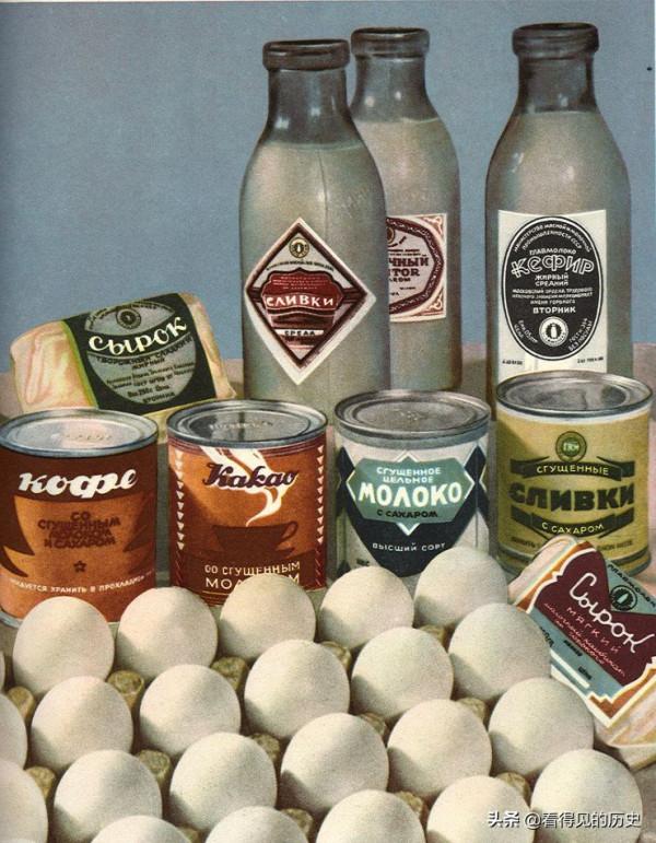 蘇聯時代的食品廣告 看起來還是挺誘人的
