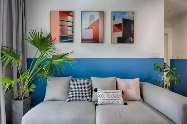 別再只會刷大白牆了，拼色牆給你帶來更多驚喜