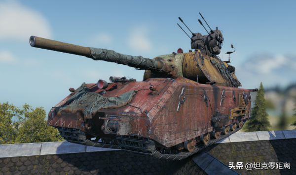 坦克世界 霸道的德系王者 團隊之盾鼠式的“陸地巡航者”風格大圖