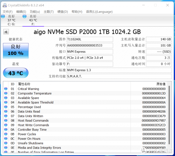 399元入手愛國者1TB SSD P2000測評分享：4毛1GB，還要啥腳踏車
