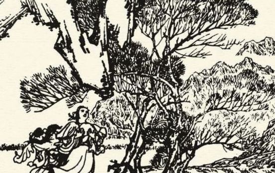 民間故事：母親老後，樵夫將她背進深山，母親：終於回來了