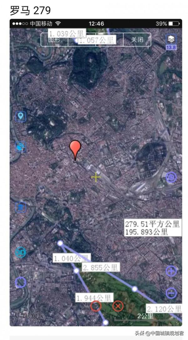 整個歐洲建成區面積超過100平方公里的城市還沒有中國多