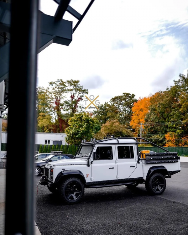 「圖集」路虎衛士越野皮卡