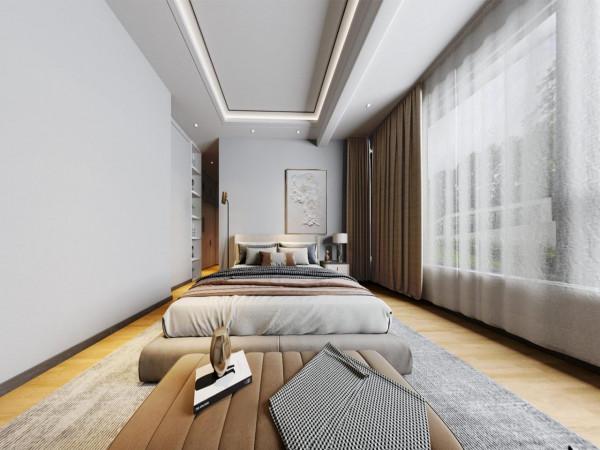 「魯班裝飾」昆海湖174㎡現代風格，刪繁就簡