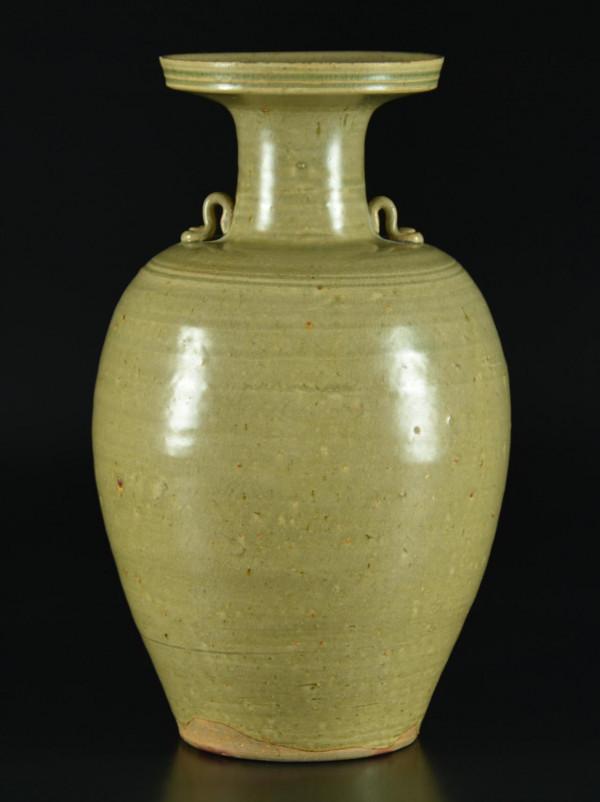 唐代越窯盤口壺