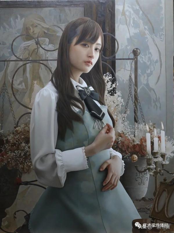 日本 岡靖知 寫實作品欣賞