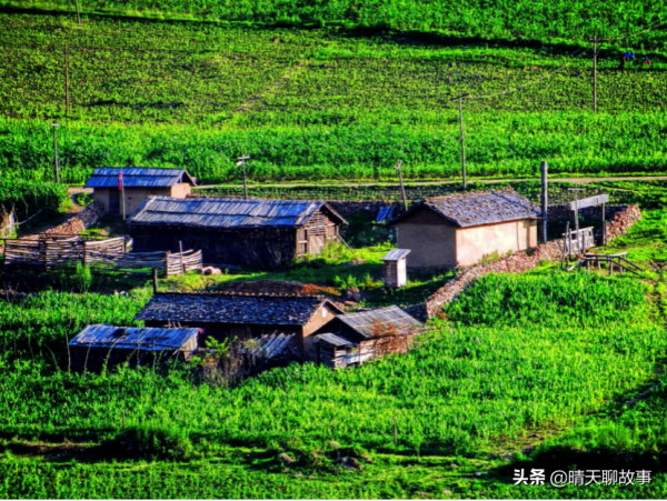 一江之隔，看看朝鮮的房子，再看中國的房子，差距一目瞭然