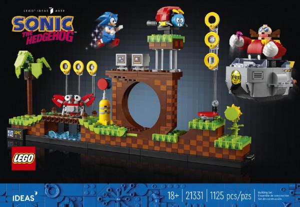 全新「樂高x索尼克」聯動系列玩具1月1日開賣