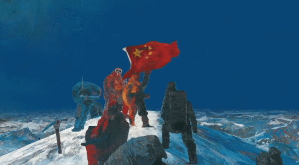 時代需要攀登者，更需要攀登精神！|《美術經典中的黨史》邀您走近油畫《征服珠峰》……