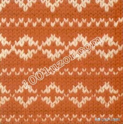 分享100款提花花樣，喜歡的現在就可以為家人準備秋冬毛衣（一）