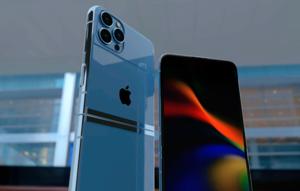 iPhone14Flip渲染圖：7英寸翻轉屏&plus;M1晶片，售價可能突破五位數