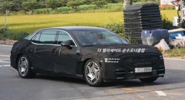 鐳射雷達加身 全新捷尼賽思G90最新諜照