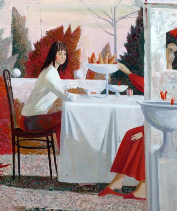 富有詩意的畫風，讓人無限遐想—烏托邦的世界