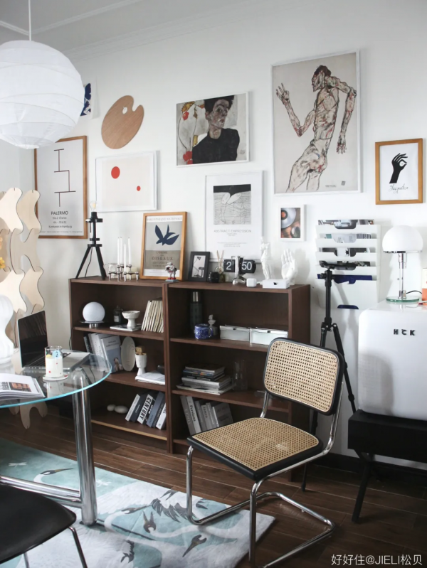 開放式小書房，低成本也能拉回高顏值（附好物）