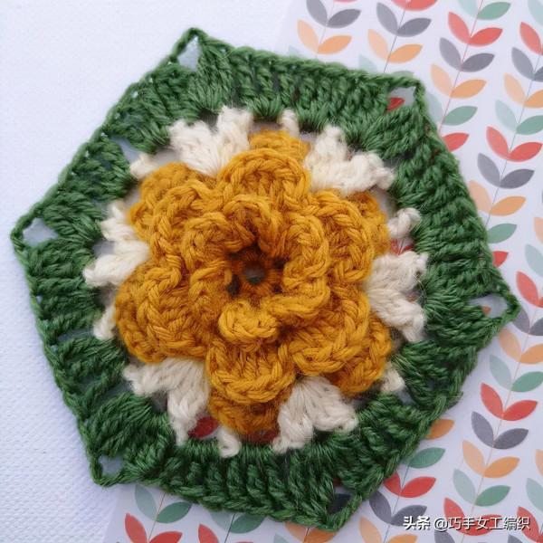 鉤編留下太多的零線，幾十種六角的鉤法，讓你家美出花來
