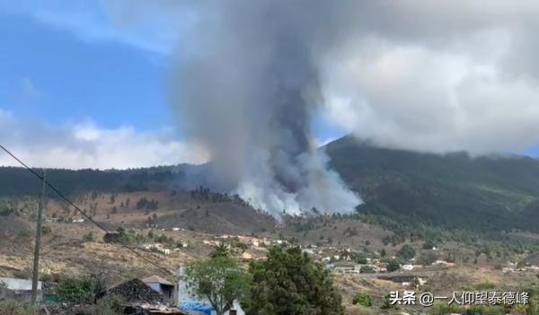 西班牙拉帕爾馬島火山噴發