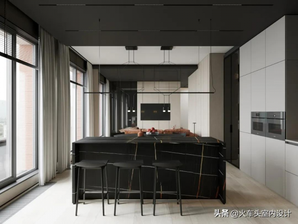 一位年輕女孩122㎡的家，現代簡奢，真有範