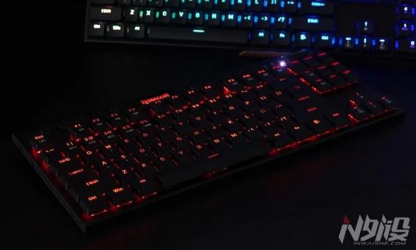 紅龍K618 RGB三模無線超薄機械鍵盤體驗