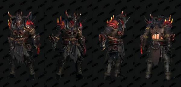 暗黑破壞神：不朽封測野蠻人盔甲套裝