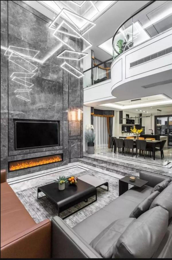 經典&OpenCurlyDoubleQuote;挑高&rdquo;客廳背景設計