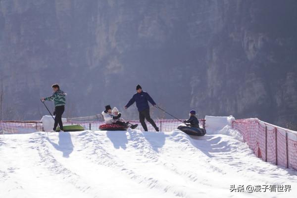 京郊寒假遊玩攻略，樂谷銀灘看冰瀑，嗨玩荊軻藏寶圖親子戲雪樂園