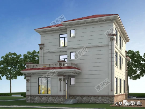 2022年繼續努力，熱愛生活，這款帶電梯的歐式別墅送給你