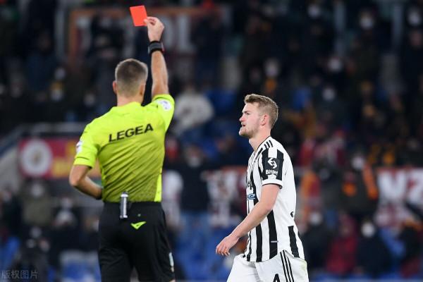 意甲-7分鐘連扳三球！十人尤文4-3大逆轉羅馬升至第5 德利赫特染紅