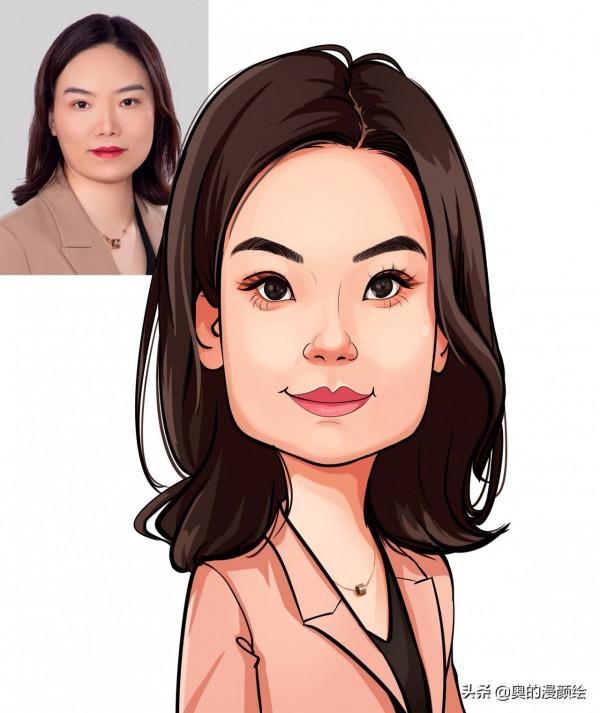 2021年畫的人物肖像漫畫作品精選