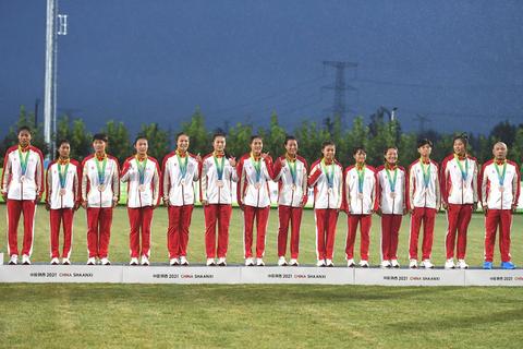 全運會-七人制橄欖球：山東隊獲得女子七人制橄欖球銅牌