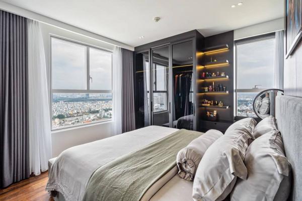 兩梯兩戶，115㎡打通公共區域所有的隔牆，大橫廳帶來大平層效果